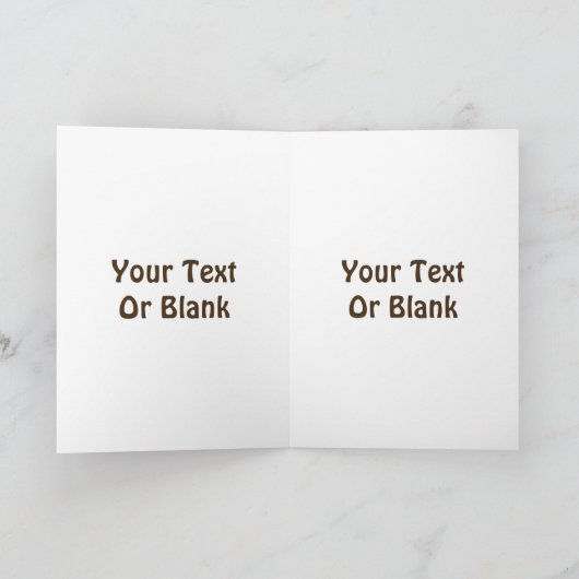 Fractal Inuit Hunter Feestdagen Kaart (Binnen)