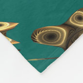 Fractal Inuit Hunter Fleece Deken (Hoek)