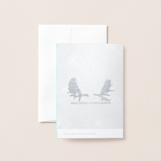 Fractal Inuit Hunter Folie Kaarten (Met envelop)