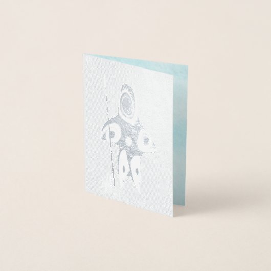 Fractal Inuit Hunter Folie Kaarten (Voorkant)