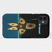 Fractal Inuit Hunter - Groenland Case-Mate iPhone Case (Achterkant (horizontaal))