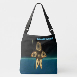 Fractal Inuit Hunter - Groenland Crossbody Tas