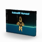 Fractal Inuit Hunter - Groenland Fotoblokken (Rechts)