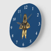 Fractal Inuit Hunter Grote Klok (Hoek)