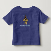 Fractal Inuit Hunter Kinder Shirts (Voorkant)