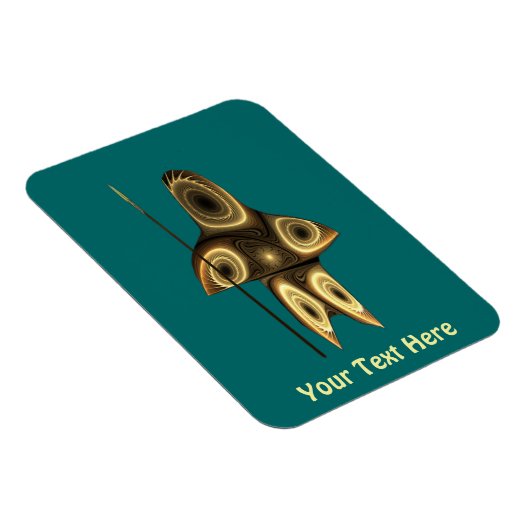 Fractal Inuit Hunter Magneet (Rechterzijde)