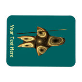 Fractal Inuit Hunter Magneet (Horizontaal)