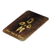 Fractal Inuit Hunter Magneet (Linkerzijde)