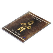 Fractal Inuit Hunter op Cariou Fur Notitieboek (Linkerzijde)