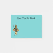 Fractal Inuit Hunter Post-it® Notes (Voorkant)