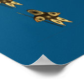 Fractal Inuit Hunter Poster (Hoek)