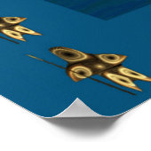 Fractal Inuit Hunter Poster (Hoek)