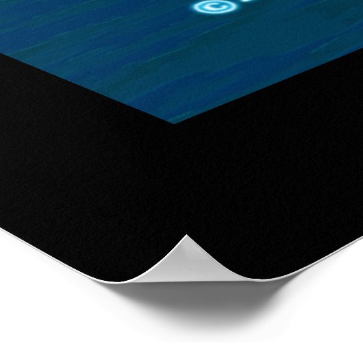 Fractal Inuit Hunter Poster (Hoek)