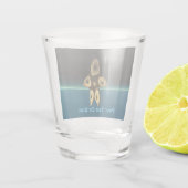 Fractal Inuit Hunter Shot Glas (Achterkant)
