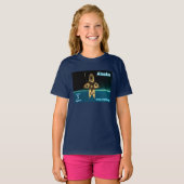 Fractal Inuit Hunter T-shirt (Voorkant volledig)
