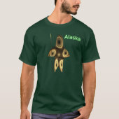 Fractal Inuit Hunter T-shirt (Voorkant)
