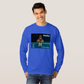 Fractal Inuit Hunter T-shirt (Voorkant volledig)