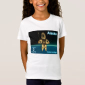 Fractal Inuit Hunter T-shirt (Voorkant)