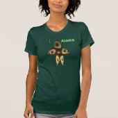 Fractal Inuit Hunter T-shirt (Voorkant)