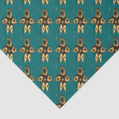 Fractal Inuit Hunter Tissuepapier (Detail)