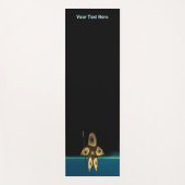 Fractal Inuit Hunter Yogamat (Voorkant)