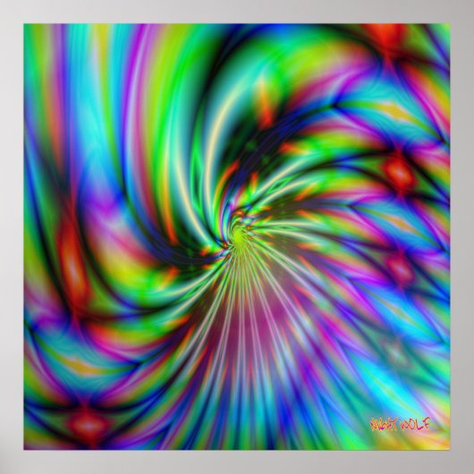 Fractal Invert 4 Poster (Voorkant)