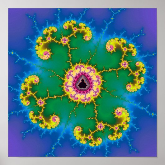 Fractal Island Poster (Voorkant)