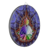 Fractal Journey Dartbord (Voorkant Links)