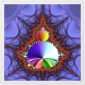 Fractal Journey Raamsticker (Vel)