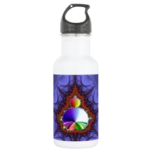 Fractal Journey Waterfles (Voorkant)
