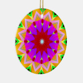 Fractal Kaleidoscoop 04 Keramisch Ornament (Rechts)