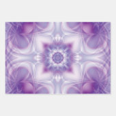 Fractal Kaleidoscoop Inpakpapier Vel (Voorkant)