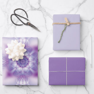 Fractal Kaleidoscoop Inpakpapier Vel