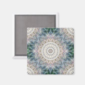 Fractal Kaleidoscoop Magneet (Voorkant / Achterkant)