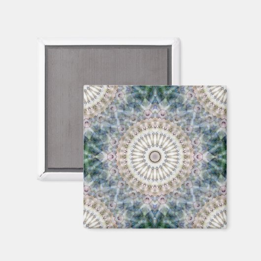 Fractal Kaleidoscoop Magneet (Voorkant / Achterkant)