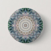 Fractal Kaleidoscoop Ronde Button 5,7 Cm (Voorkant)