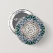 Fractal Kaleidoscoop Ronde Button 5,7 Cm (Voorkant /achterkant)