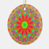 Fractal Kaleidoscope Ambrosia Delight Ornament (Links)
