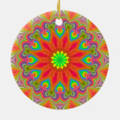 Fractal Kaleidoscope Ambrosia Delight Ornament (Achterkant)