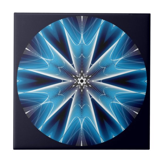 Fractal Kitchen Tegels ~ Mandelbrot ~ Fibonacci ~ Tegeltje (Voorkant)