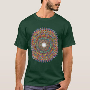 Fractal-kloon naar DNA-puls T-shirt