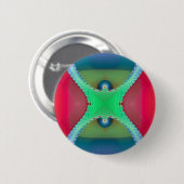 Fractal-knop Ronde Button 5,7 Cm (Voorkant /achterkant)