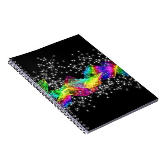 Fractal Light Design Notitieboek (Rechterzijde)