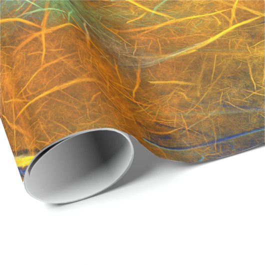 Fractal Lightning (Storm vlam) Cadeaupapier (Rol Hoek)