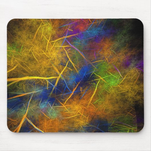 Fractal Lightning (Storm vlam) Muismat (Voorkant)