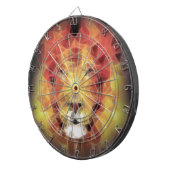 Fractal lion dartbord (Voorkant Rechts)