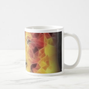 Fractal lion koffiemok