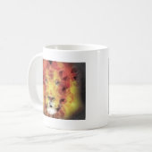 Fractal lion koffiemok (Voorkant links)