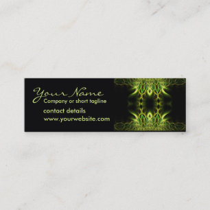 Fractal Lotus Profile Card Mini Visitekaartje