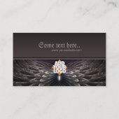 Fractal Love Feathers Visitekaartje (Achterkant)